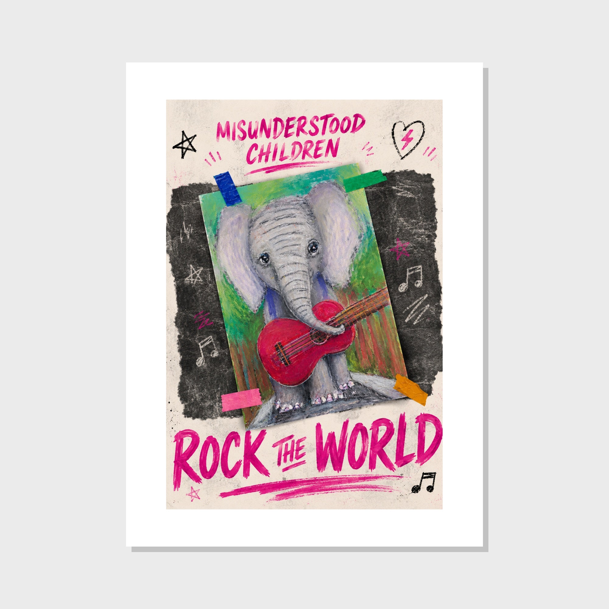 Misunderstood Children Rock the World